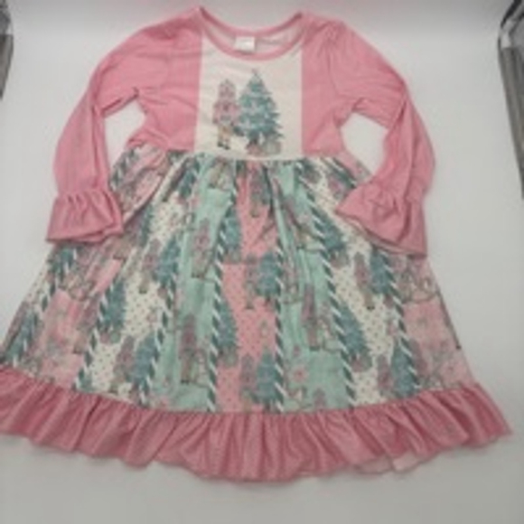 Honey Bean Other - Christmas NUTCRACKER Dress Size 7 Pink Multi-color